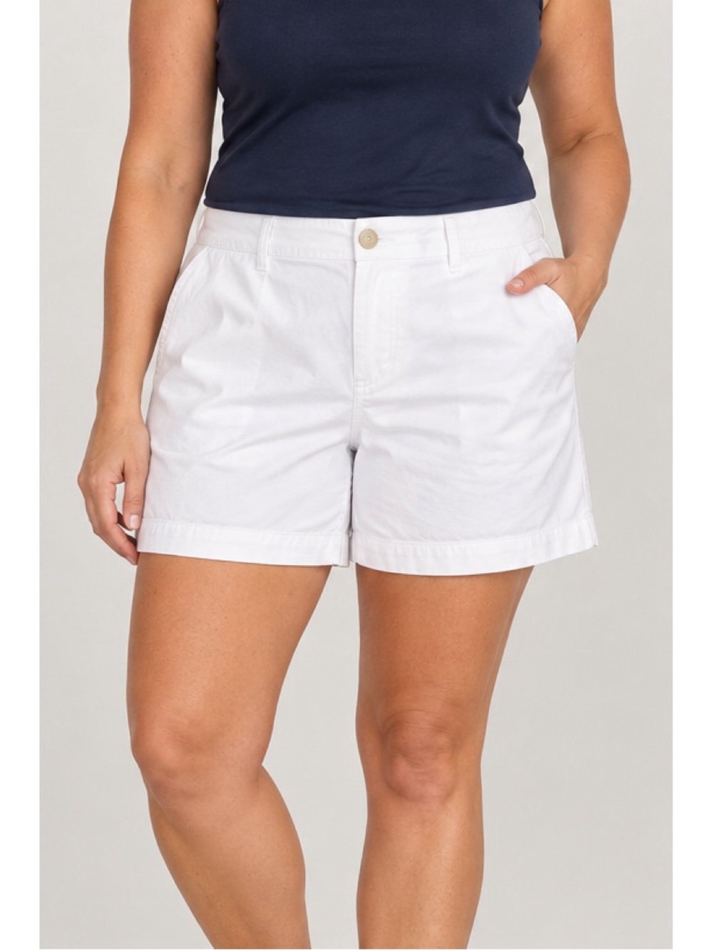 Croft & Barrow white shorts